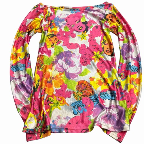 Camicia colorata vintage made
