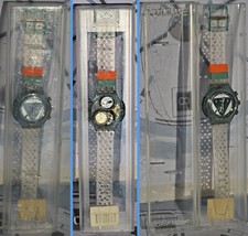 Rarissimo Swatch Orologio Cronometro Sveglia Backbord SON402 Nuovo SON 402
