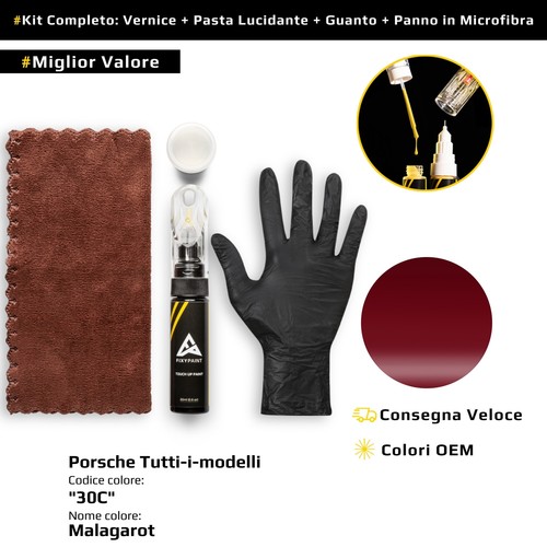 Vernice ritocco per porsche - di,