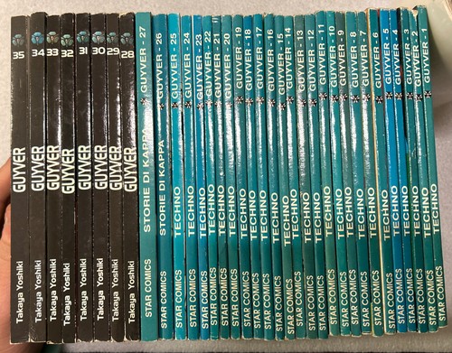 Serie fumetti manga guyver - serie,
