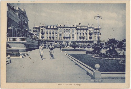 Rimini grande albergo 1940 - -,