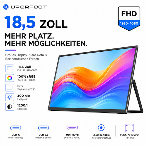 Uperfect pollici monitor - uperfect,