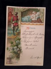 Liebig / Chromos / scheda menu