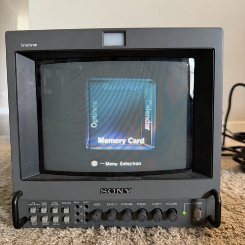 Monitor sony pvm 8042q rgb - sony, crt