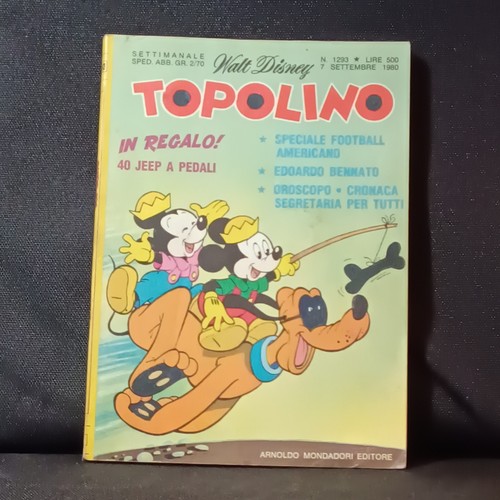 Giornalino topolino 1980