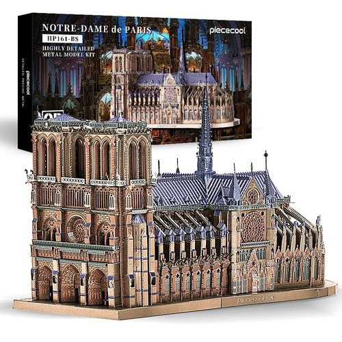 Piececool puzzle metallo - piececool, in