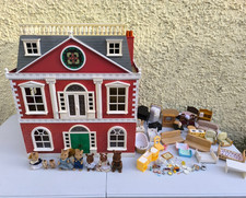 Pacchetto hotel vintage Sylvanian Families Red Regency arredato con personaggi