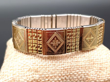 CROYDON MAGNET BRACCIALE A MAGLIE ELASTICHE VINTAGE 70/80's