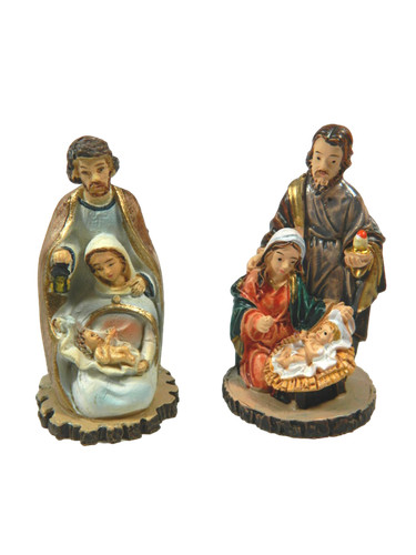 Mini natività cm6 - cm6,5h, sacra