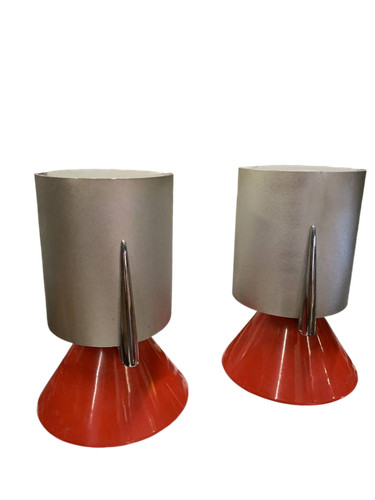 Coppia lampade anni rosse - coppia, 70