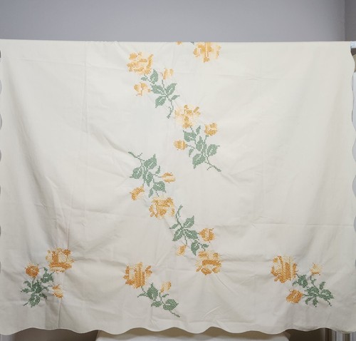 Tovaglia vintage ricamata - , a