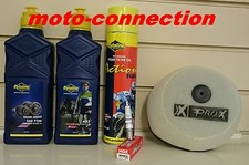 OLIO DI SERVIZIO PUTOLINE FILTRO ARIA & CANDELA NGK BR9EG YAMAHA YZ125 2005-2021