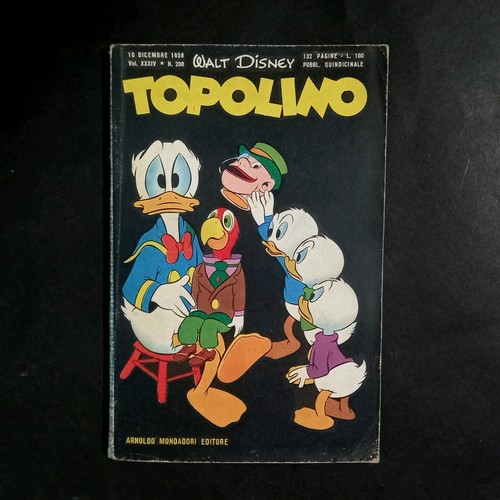 Topolino libretto 200 del - topolino,