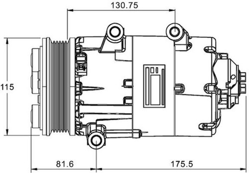 Compressore aria condizionata