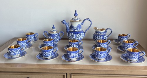 Capodimonte demitasse set - capodimonte,