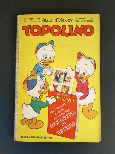 Topolino libretto originale - topolino,