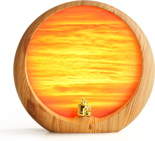 Lampada tramonto dorata - lampada,
