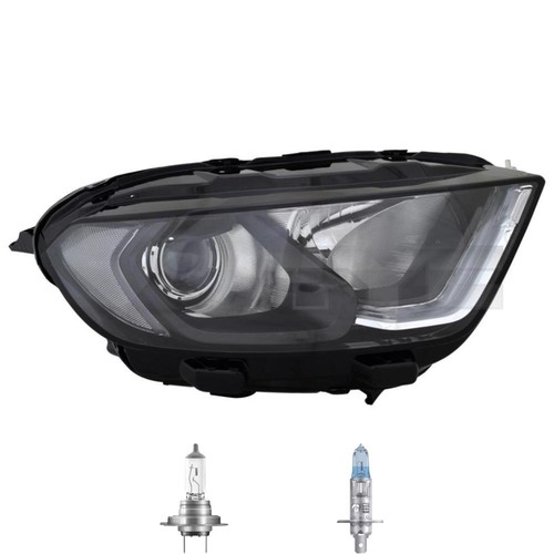 Faro destro nero - faro,