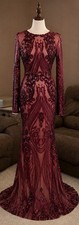Abito rosso FashionNova taglia