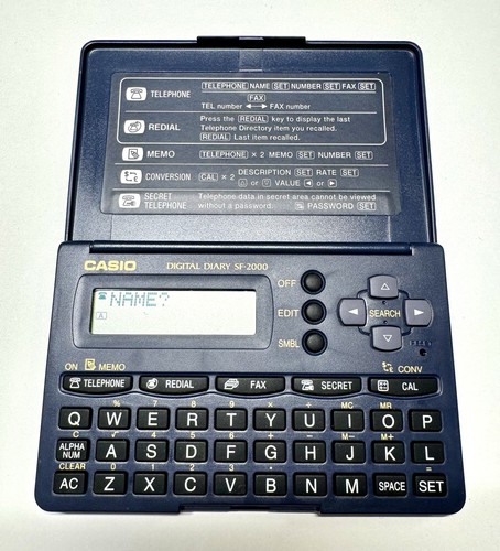 Casio 2000 diario digitale - sf-2000,