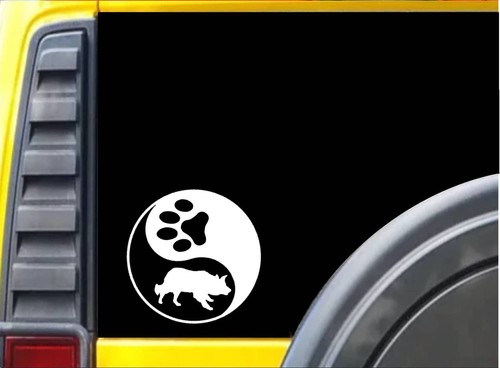 Yin yang border collie l431 - yang, 6"