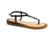 GIOSEPPO 45331 black sandali