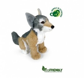 Peluche lupo seduto 30cm - lupo,