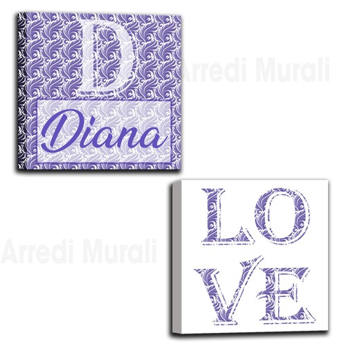 Set quadri moderni - set, con