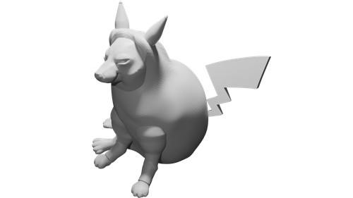 Figura pikacheems costume - figura,