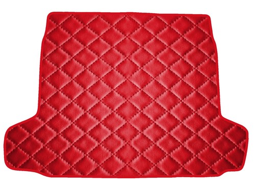 Rosso ecopelle trapuntata - ecopelle,