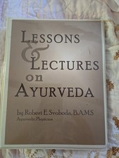 Lessons lectures on ayurveda - &,