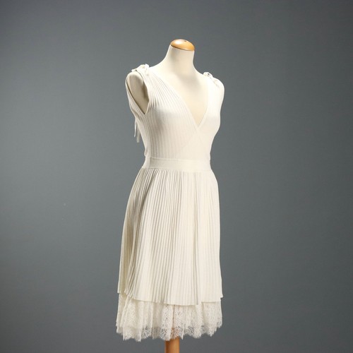 Abito midi valentino plissé - valentino,
