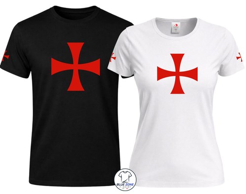 Maglietta croce templare - croce,
