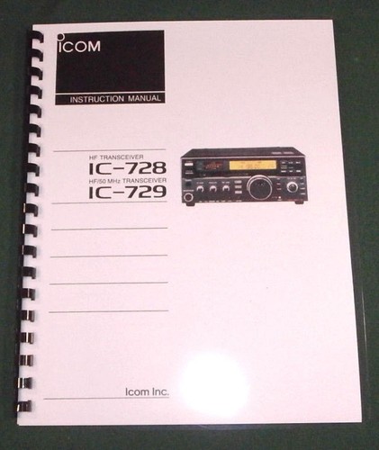 Icom 728 729 - icom, di