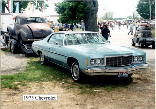 1975 chevrolet impala auto - chevrolet,