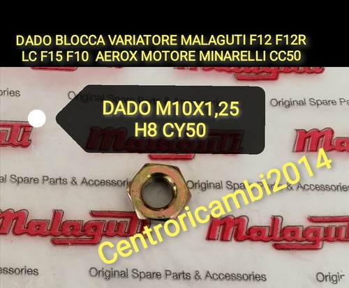 Dado blocca variatore malaguti - blocca,