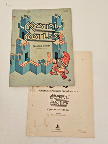 Atari crystal castles video - atari,