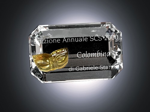 Swarovski colombina targa - swarovski,