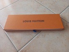 scatola cravatta LOUIS VUITTON Con Carta Velina E Corredo Busta E Talloncino 