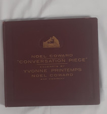Cofanetto pregiato 5 dischi in bachelite originali Voce del padrone Noel Coward