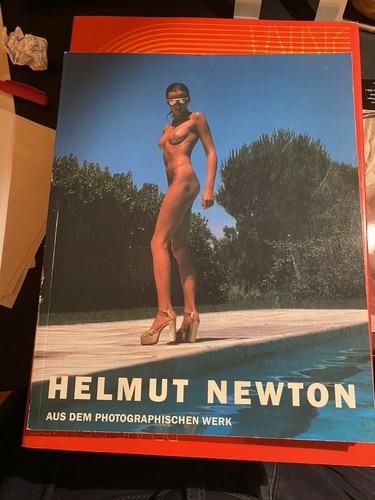 Helmut newton catalogo mostra - helmut,