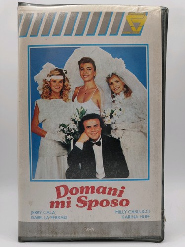 Vhs domani sposo jerry - vhs, mi