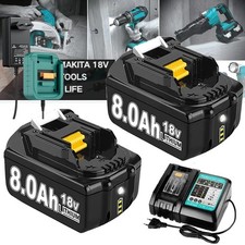2x per batteria Makita 18V 6Ah