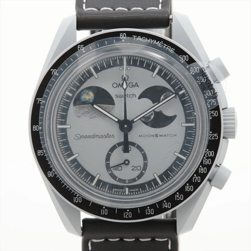 Omega swatch speedmaster - x,