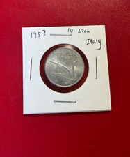 1952 10 Lire Italia Moneta In