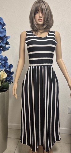 Maxi abito donna righe - donna,