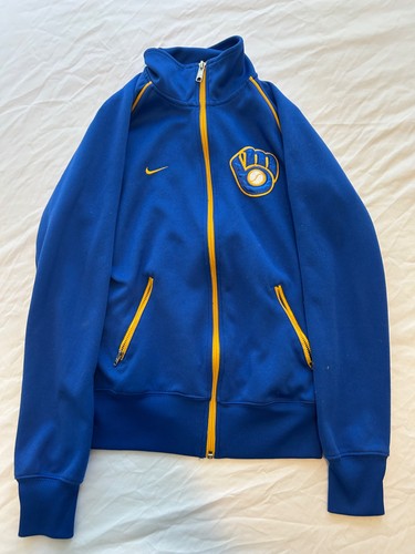 Nike milwaukee brewers giacca - nike,