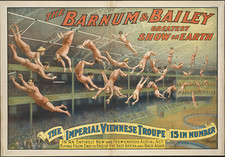 Poster a trapezio da circo