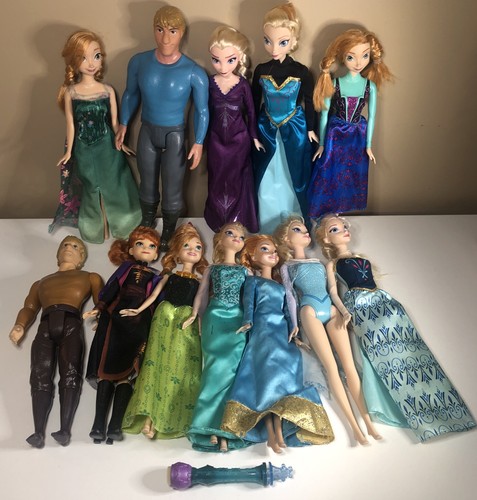 Lotto bambole disney - 12, di
