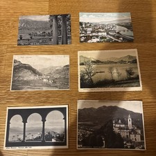 LOTTO 203 Cartoline Vintage Piemonte Lago Maggiore Orta Torino